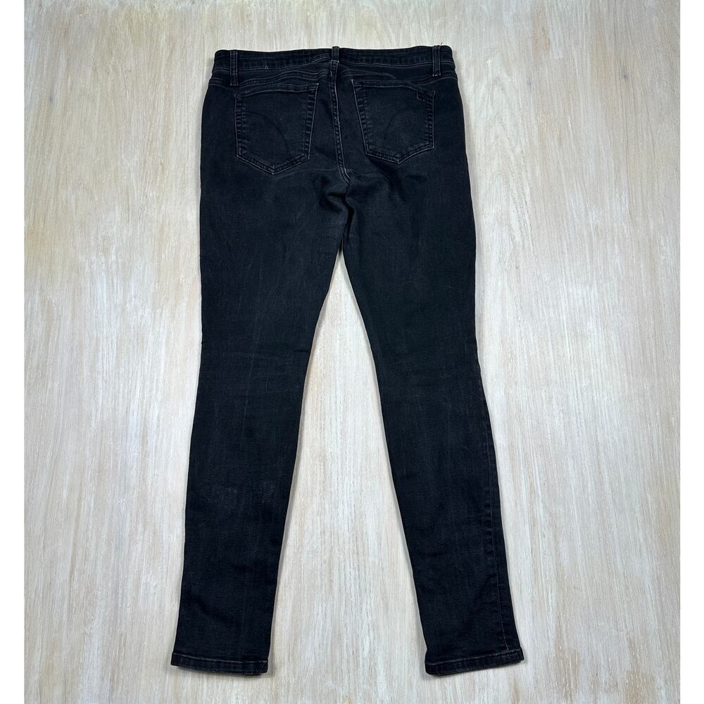 Joe’s Jeans The Skinny Black Stretch Mid Rise Slim Fit Casual Denim Jeans 31 - Picture 11 of 14